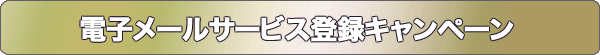 電子メールサービス登録キャンペーン