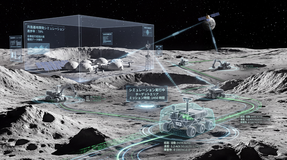Space Digital Twin Simulation