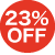 23%OFF